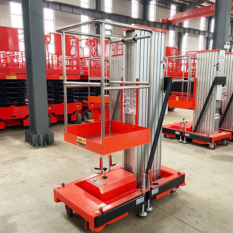 Aluminum Alloy Vertical Mast Lift best